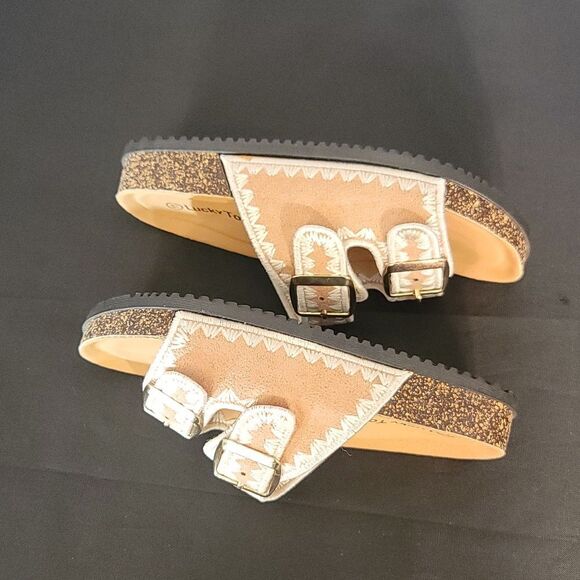 BRAND NEW LUCKY TOP PLATFORM TODDLER OPEN-TOE  CORK COMFORTABLE SANDAL - Picture 12 of 16